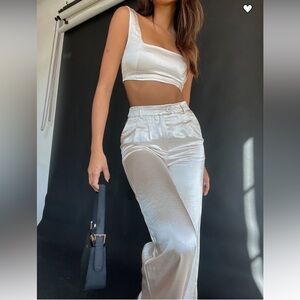 Princess Polly Satin Trouser Set